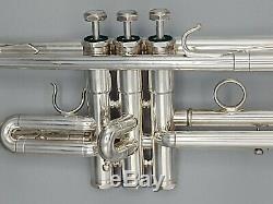 Vintage Silver Plated Schilke B2 Professional Trumpet with Original Schilke Case