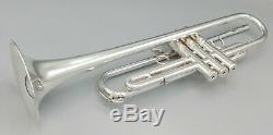 Vintage Silver Plated Schilke B2 Professional Trumpet with Original Schilke Case