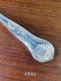 Vintage Silver Plated Smith Seymour Canteen Of Kings Cutlery For 6 In Oak Case