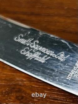 Vintage Silver Plated Smith Seymour Canteen Of Kings Cutlery For 6 In Oak Case
