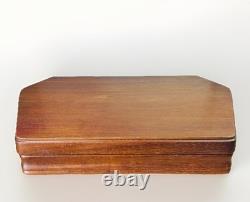 Vintage Silver Plated Smith Seymour Canteen Of Kings Cutlery For 6 In Oak Case