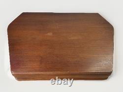 Vintage Silver Plated Smith Seymour Canteen Of Kings Cutlery For 6 In Oak Case