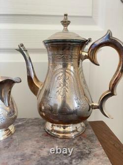 Vintage Silver Plated Tea Coffee Set English LONDON England
