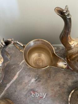 Vintage Silver Plated Tea Coffee Set English LONDON England