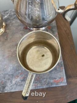 Vintage Silver Plated Tea Coffee Set English LONDON England
