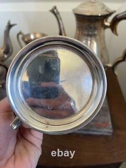 Vintage Silver Plated Tea Coffee Set English LONDON England
