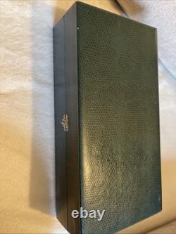 Vintage Silver letters Ink Set in Original Case