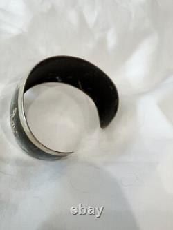 Vintage South American Sterling Copper Cuff Bracelet