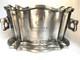 Vintage Style Champagne Bucket Silver Plated Wine Cooler, French Barware Ice