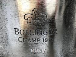 Vintage Style Champagne Bucket Silver Plated Wine Cooler, French Barware Ice