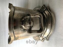 Vintage Style Champagne Bucket Silver Plated Wine Cooler, French Barware Ice