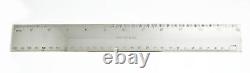 Vintage Tiffany & Co Silver Plated Metric Ruler 12 With Original Pouch