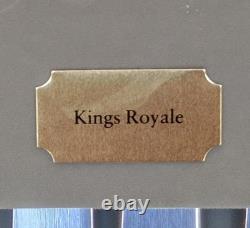 Vintage Viners Kings Royale Silver Plated 58 Piece Canteen Cutlery Set in Box