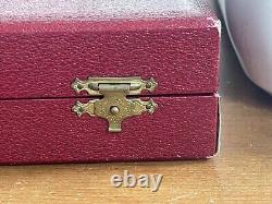Vintage Webber and Hill, Stainless Chromium Plate, Sheffield Cutlery Set, in Box