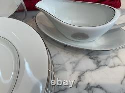 Vintage limoges france porcelain Dinner Plates 26cm Large One 29cm Unused 10 PCs