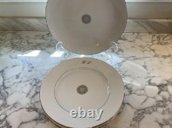 Vintage limoges france porcelain Dinner Plates 26cm Large One 29cm Unused 10 PCs