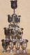 Vintage old Antique silver plated Goblet 6 pairs 5 (10) Decorative Display wedd