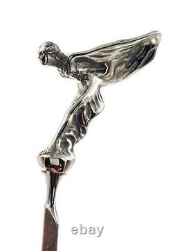 Vintage silver Rolls Royce Spirit of Ecstasy Letter Opener in original box