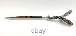 Vintage silver Rolls Royce Spirit of Ecstasy Letter Opener in original box