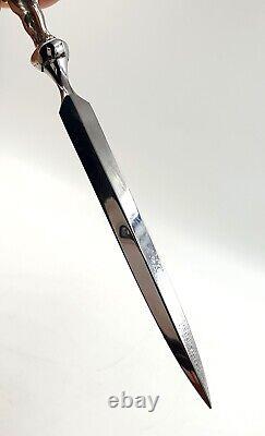 Vintage silver Rolls Royce Spirit of Ecstasy Letter Opener in original box