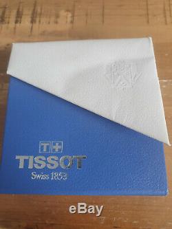Vintage silver plated TISSOT & FILS swiss pocket watch & original TISSOT box