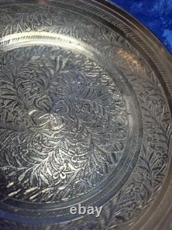 Vintage six silver plated dishes
