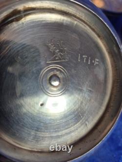 Vintage six silver plated dishes