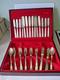 Vinttage Retro Part Canteen Silver Plated Cutlery -maker James Ryals 49 Pces