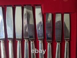 Vinttage Retro Part Canteen Silver Plated Cutlery -maker James Ryals 49 Pces