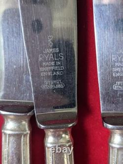 Vinttage Retro Part Canteen Silver Plated Cutlery -maker James Ryals 49 Pces