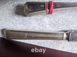 Vinttage Retro Part Canteen Silver Plated Cutlery -maker James Ryals 49 Pces