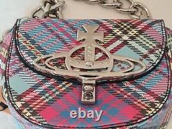 Vivienne Westwood Bag Vegan leather big orb chain shoulder Strap New