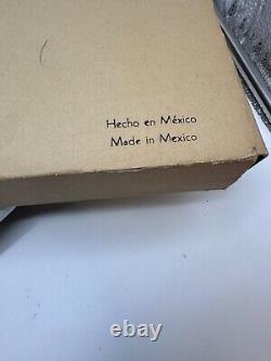 Vtg 70's Bonita Sterling Silver Mother's Day Plates Lot -2 Mexico Signed withBox