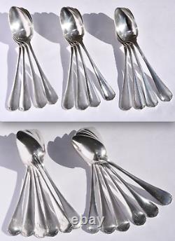 Vtg CHRISTOFLE JAPONAIS Silver Plate Cutlery Set/Canteen for 12 People + Extras