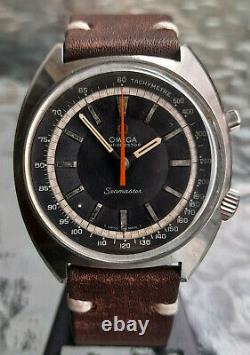 Vtg Omega Seamaster Chronostop Ref. 145.007 100 % Original Cal. 865