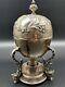 Vtg W. HUTTON & SONS Silver- Plated Ornate EGG WARMER/ CODDLER With Stand 9 B30