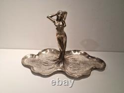 WMF Art Nouveau ORIGINAL Silver Plated Double Fruit Dish Bright Finish