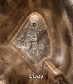 WMF Art Nouveau ORIGINAL Silver Plated Double Fruit Dish Bright Finish