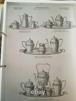 WMF Art Nouveau ORIGINAL Silver Plated FULL Tea and Coffee Service