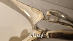 WMF Art Nouveau ORIGINAL Silver Plated Flower Centerpiece Dish Old Silver Finish