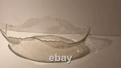 WMF Art Nouveau ORIGINAL Silver Plated Flower Centerpiece Dish Old Silver Finish