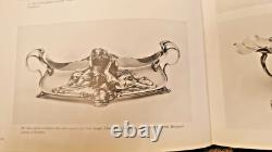 WMF Art Nouveau ORIGINAL Silver Plated Flower Centerpiece Dish Old Silver Finish