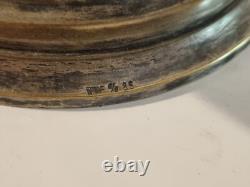 WMF Art Nouveau ORIGINAL Silver Plated PAIR of FLOWER VASES (1896)