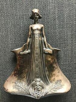 WMF Art Nouveau ORIGINAL Silver Plated Pot RARE Antique Original