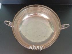 WMF Art Nouveau Silver Plated Centre Piece Footed Twin Handles With Original