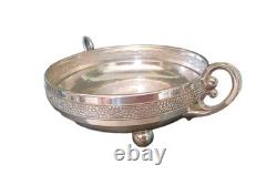 WMF Art Nouveau Silver Plated Centre Piece Footed Twin Handles With Original