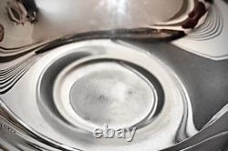 WMF Art Nouveau Silver Plated Swing Handle Fruit Bowl Centrepiece, Antler Signed