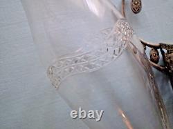 WMF Art Nouveau Vase Silver Plated With Original Glass