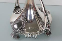 WMF Art Nouveau silver plated flower centerpiece