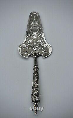 WMF Beautiful Jugendstil Pre- Art Nouveau Silver Plated Cake Lifter/ slice c1886